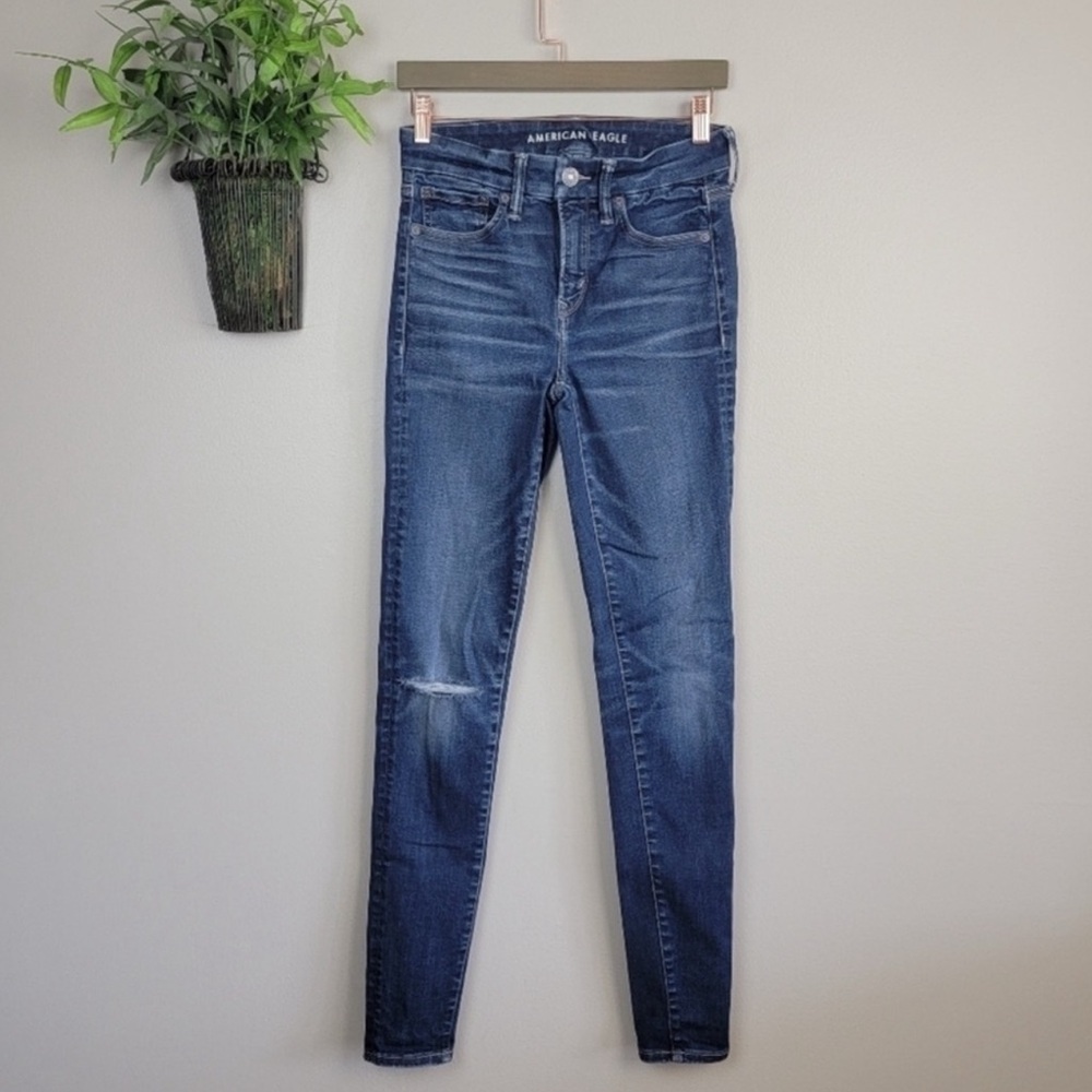 American Eagle Hi Rise Luxe jeggings